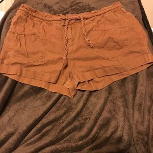 Brown Forever21 shorts